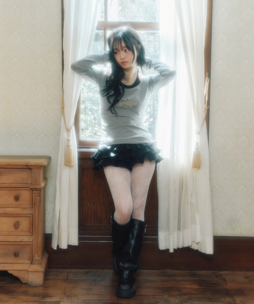 「FCMM」 長袖カットソー SMALL グレー レディース_画像3