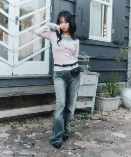 「FCMM」 長袖カットソー SMALL グレー レディース_画像7