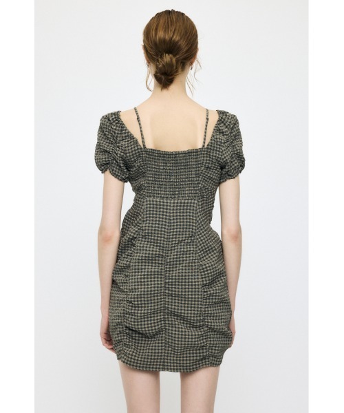 MOUSSY（マウジー） ワンピース MULTIWAY GATHER ミニドレス