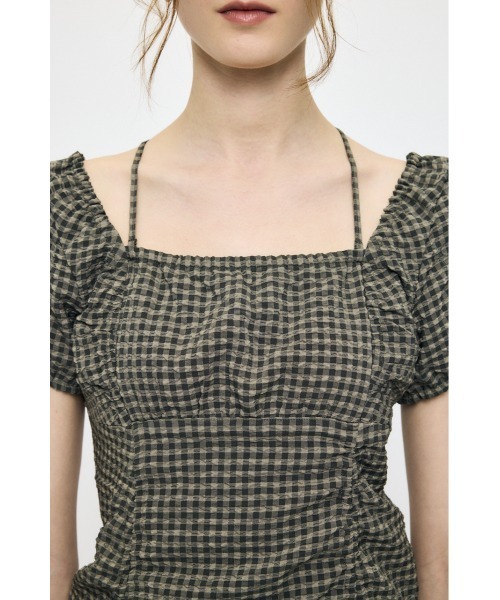 MOUSSY（マウジー） ワンピース MULTIWAY GATHER ミニドレス