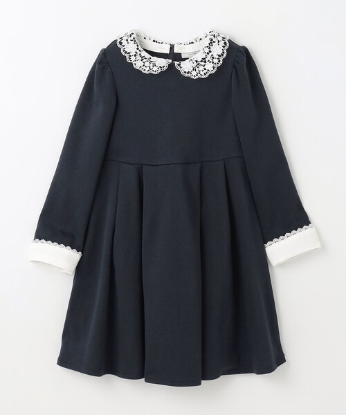 「ANY」 「KIDS」長袖ワンピース 120 ネイビー キッズ_画像5