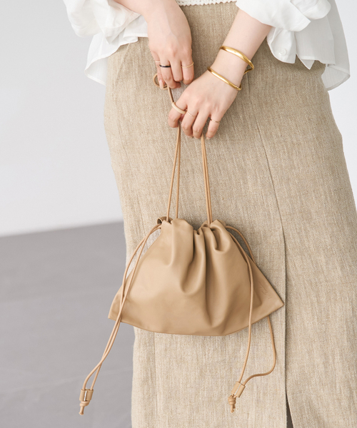 Plage-les Tendre leather clutch バッグ plage（プラージュ） ショルダーバッグ バッグ 「WEB限定追加」les