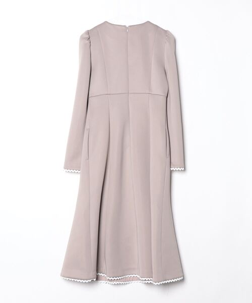 CELFORD ベージュ ワンピース サイズ 36 CELFORD（セルフォード） 長袖ワンピース 36 ベージュ レディース