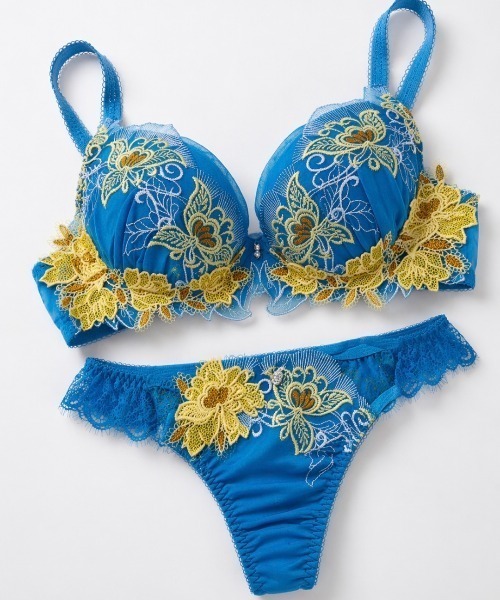 Due Perle（ドゥペルル） ブラジャー ショーツセット 「しっかり美胸