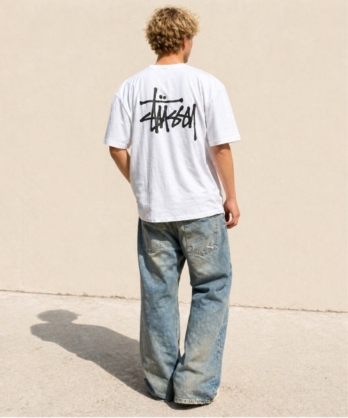 STUSSY（ステューシー） tシャツ BASIC LOGO HALF T-SHIRTS ロゴ 半袖
