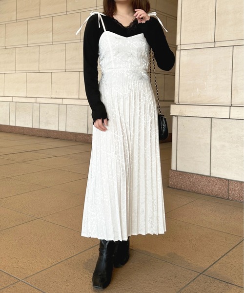 「apres jour」 キャミソールワンピース X-LARGE ピンク レディース_画像5