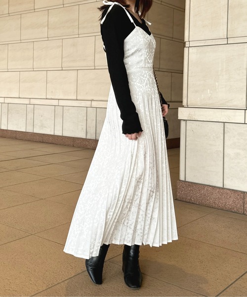 「apres jour」 キャミソールワンピース X-LARGE ピンク レディース_画像9