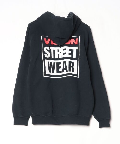 「VISION STREET WEAR」 プルオーバーパーカー「STARWARSコラボ」 M ネイビー メンズ_画像2