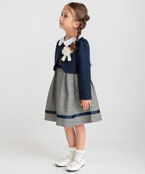 「branshes」 「KIDS」セットアップ 130 ネイビー キッズ_画像4