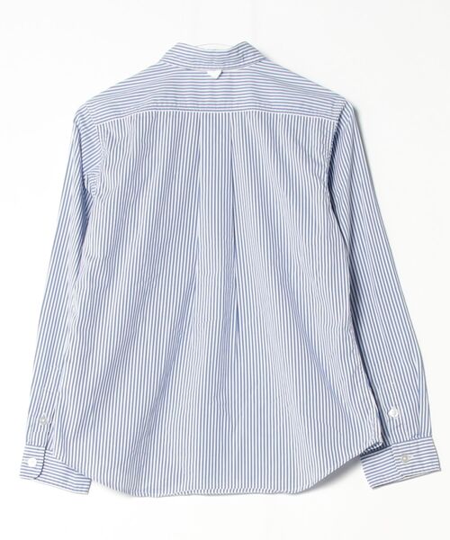 THE NORTH FACE PURPLE LABEL 「THE LABEL」 ストライプ柄長袖シャツ 