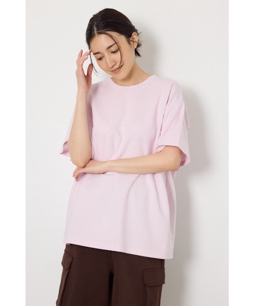 tシャツ ビッグリボン2WAY Tシャツ レディースの画像