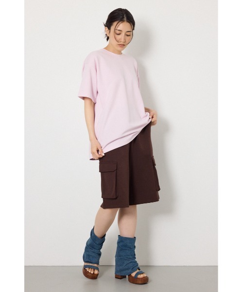 tシャツ ビッグリボン2WAY Tシャツ レディースの画像