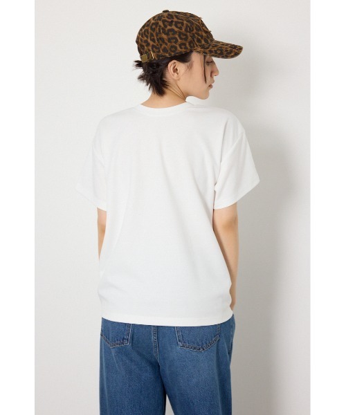 tシャツ ビッグリボン2WAY Tシャツ レディースの画像