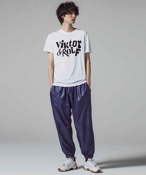 「VIKTOR&ROLF」 イージーパンツ 46 ネイビー メンズ_画像5