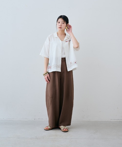 MEDE19F（メデジュウキュウ） ブラウス シャツ 半袖 「MADE IN