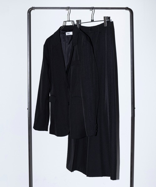 「MAISON BREEZE reveur」 スラックス M ブラック レディース_画像6