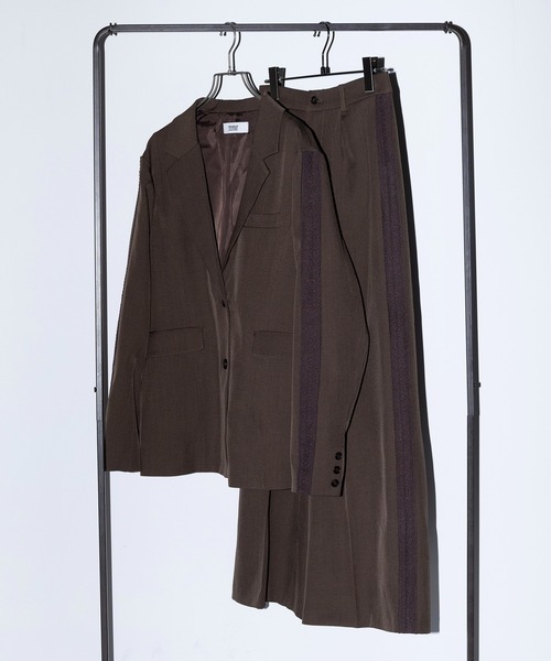 「MAISON BREEZE reveur」 スラックス M ブラック レディース_画像7