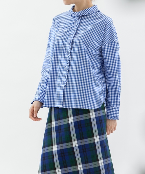 「nop de nod」 長袖ブラウス M スミクロ レディース_画像8