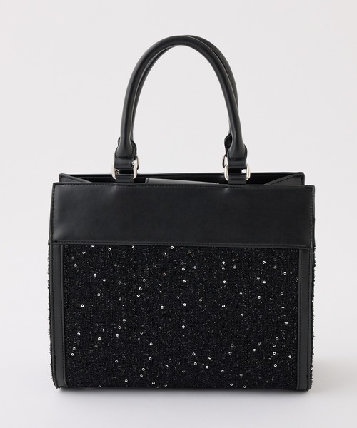 LouLoumei ブラックトートバッグ one after another NICE CLAUP トートバッグ ミニ 「LouLoumei
