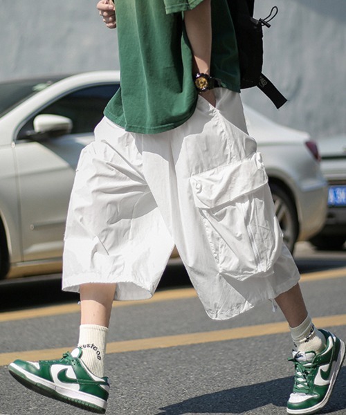 「NOWLE」 カーゴパンツ MEDIUM グレー メンズ_画像4