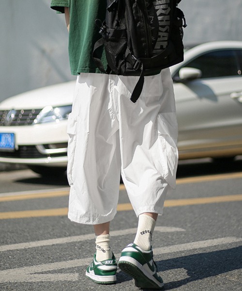 「NOWLE」 カーゴパンツ MEDIUM グレー メンズ_画像5