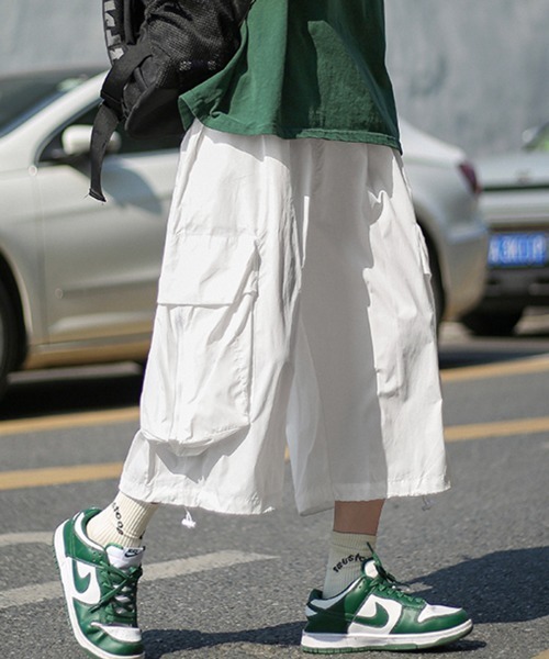 「NOWLE」 カーゴパンツ MEDIUM グレー メンズ_画像6