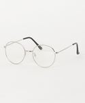 伊達メガネ メガネ 眼鏡 「SILVER BU...の詳細画像3