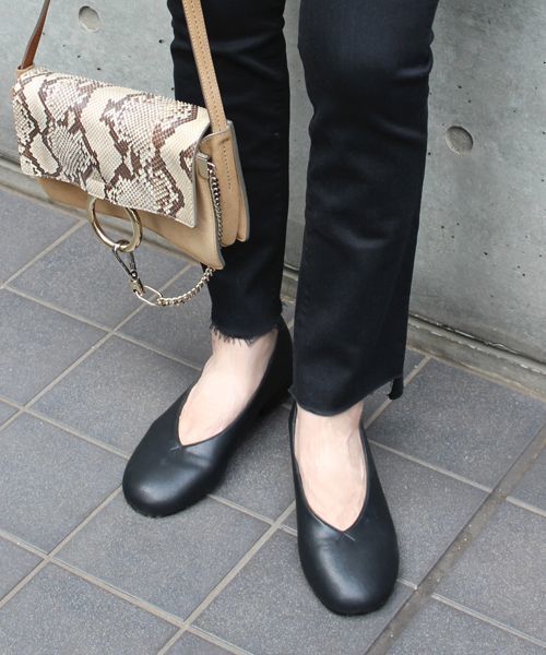 珍しい パンプス Fin 本革甲深フラットシューズ バブーシュ Zozotown Paypayモール店 通販 Paypayモール 高速配送 Www Gtasigns Ca