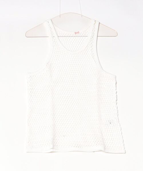 タンクトップ ノースリーブ 「YOUNG ＆ OLSEN The DRYGOODS STORE」/FISHERMAN MESH TANK TOP レデ