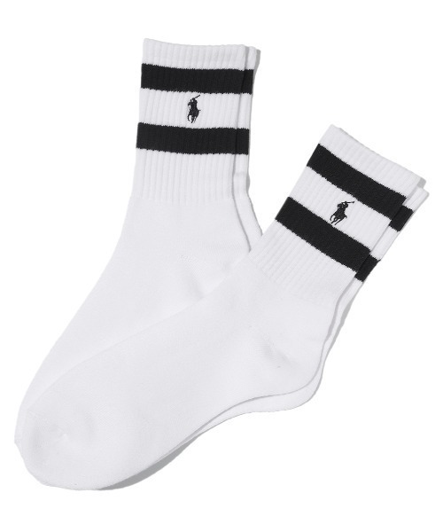 靴下 Polo Ralph Lauren ポロラルフローレン 2足セット ラインワンポイントソックス Zozotown Paypayモール店 通販 Paypayモール