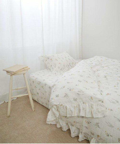 ベッド 寝具 【Sleep】ボタニカルモチーフ3点SET ダブル17,820円