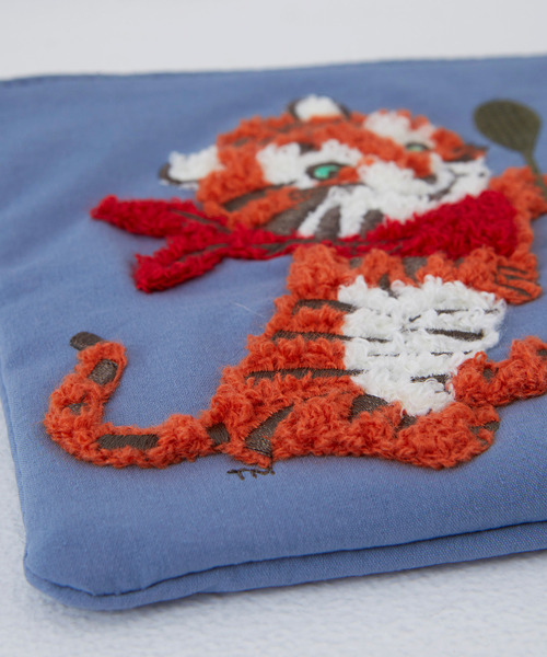 EFOLE ポーチ 「EFOLE」Kellogg's ケロッグ さがら刺繍 フラット
