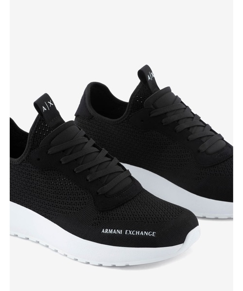 スニーカー 【A|X アルマーニ エクスチェンジ】ロゴ　レースアップスニーカー A|X アルマーニ エクスチェンジ ARMANI