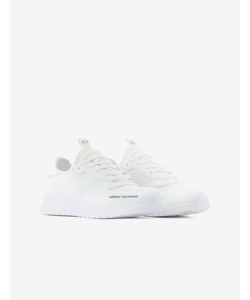 スニーカー 【A|X アルマーニ エクスチェンジ】ロゴ　レースアップスニーカー A|X アルマーニ エクスチェンジ ARMANI