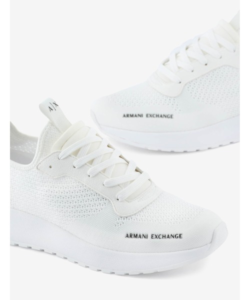 スニーカー 【A|X アルマーニ エクスチェンジ】ロゴ　レースアップスニーカー A|X アルマーニ エクスチェンジ ARMANI
