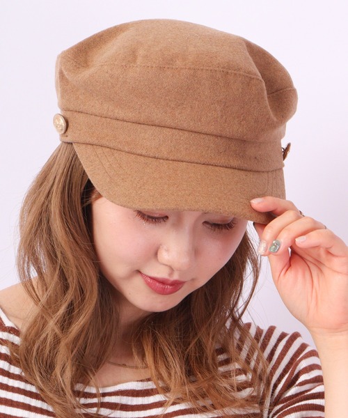 Twinkle（トゥインクル） 帽子 キャスケット メルトンマリンキャップ