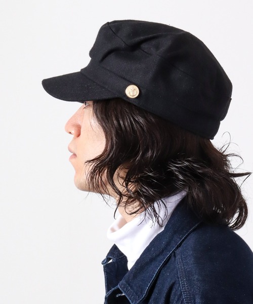 Twinkle（トゥインクル） 帽子 キャスケット メルトンマリンキャップ