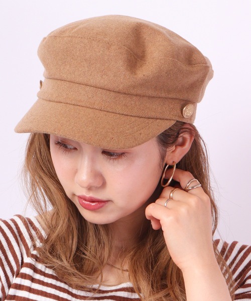 Twinkle（トゥインクル） 帽子 キャスケット メルトンマリンキャップ