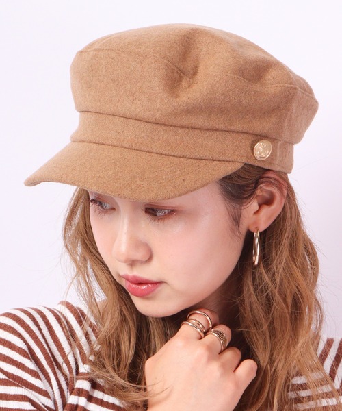 Twinkle（トゥインクル） 帽子 キャスケット メルトンマリンキャップ