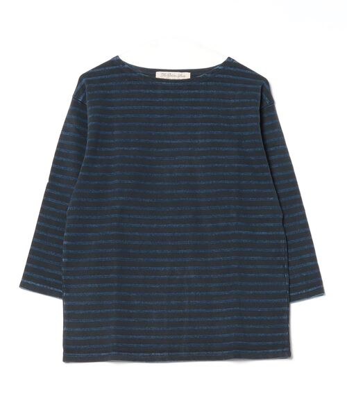 レミリリーフ　バスクシャツSサイズ REMI RELIEF tシャツ / 別注 Cotton Basque Shirt 3/4 Sleeve