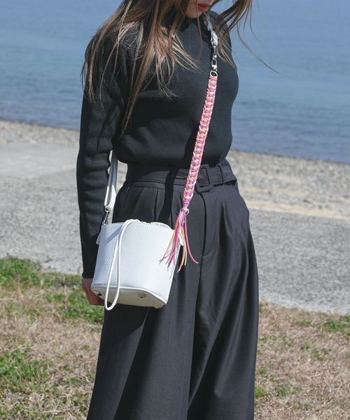 An+u ショルダーバッグ バッグ ショルダー巾着バッグ ST