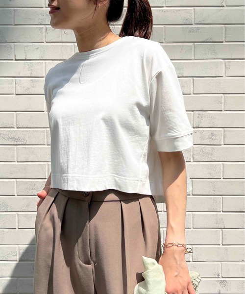 tシャツ Tシャツ クロップドTシャツ レディース : 73130242 : ZOZOTOWN 