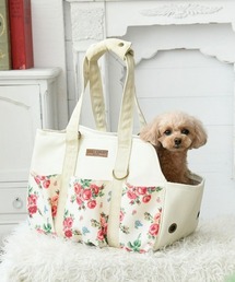 ローラアシュレイペットキャリーバッグ新品未開封タグ付 LAURA ASHLEY（ローラアシュレイ） ペットキャリー LAURA ASHLEY/花柄