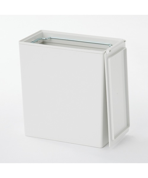 無印良品（MUJI） ゴミ箱 ダストボックス ポリプロピレンごみ箱・角型