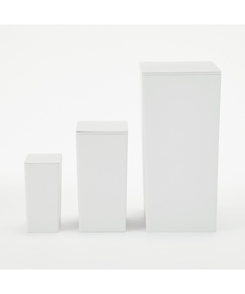 無印良品（MUJI） ゴミ箱 ダストボックス ポリプロピレンごみ箱・角型