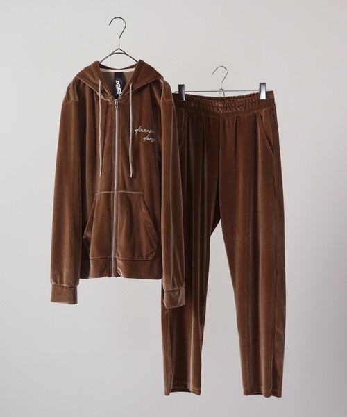 Dimensione Danza セット　セットアップ　上下 DIMENSIONE danza セットアップ danza ベロアフルジップ