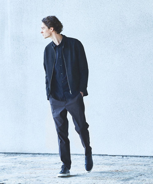 シャツ 「ナチュラルストレッチ」リラックス レギュラーカラー シャツ / シャツブルゾン メンズ レディース | ABAHOUSE GRAY | 04