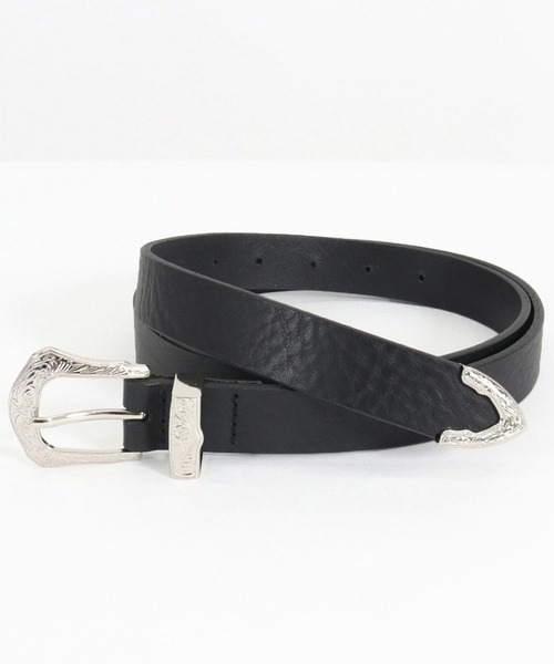 ADAM PATEK ベルト mko11433-italian leather belt メンズ