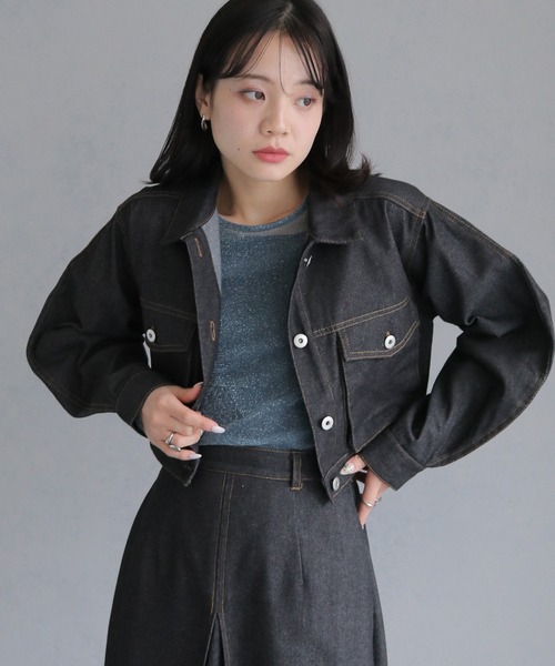 cheriella デニムジャケット gジャン 「cheriella」WEB限定バック