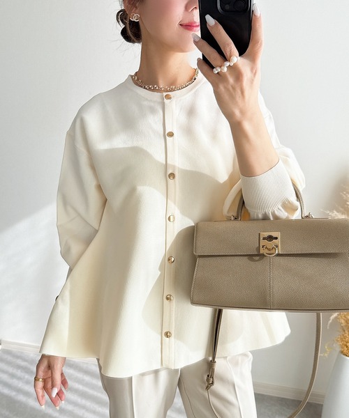 &. NOSTALGIA（ノスタルジア） カーディガン （美香さんコラボカラー